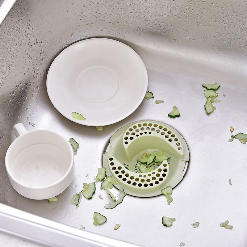 ELECTROPRIME 3 PCS Anti Clogging Kitchen Sink Strainer Stopper Filter Drainers Drain Cover Floor Waste Stopper Drain, Size: 11 x 3.9cm,  Random Color Delivery