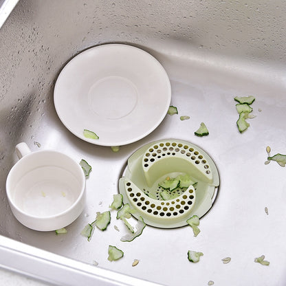 ELECTROPRIME 3 PCS Anti Clogging Kitchen Sink Strainer Stopper Filter Drainers Drain Cover Floor Waste Stopper Drain, Size: 11 x 3.9cm,  Random Color Delivery