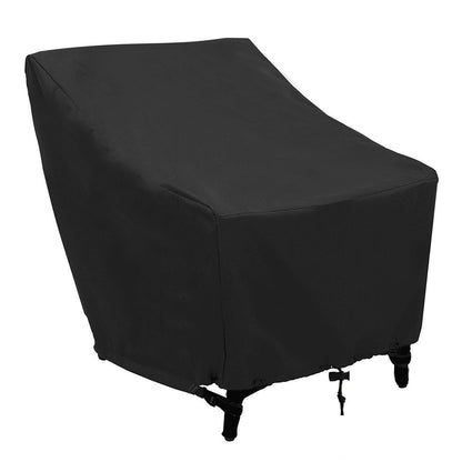 ELECTROPRIME Outdoor Waterproof Dust-proof Oxford Cloth Folding Table Chairs Protective Bag Furniture Set Cover, Size: 102x79x70cm(Black)
