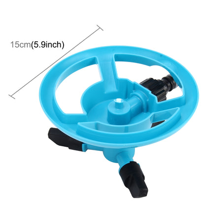 ELECTROPRIME Garden Automatic Rotating Nozzle 360 Degree Rotary Automatic Sprinkler Garden Lawn Watering Nozzle Irrigation Nozzle with 1/2 inch Water Hose Connector