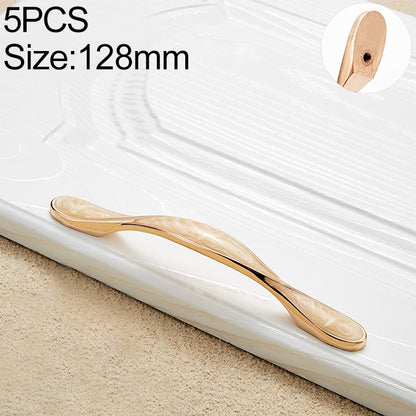 ELECTROPRIME 5 PCS 6582_128 Topaz Drawer Cabinet Handle