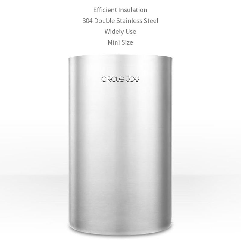 ELECTROPRIME Original Xiaomi Youpin Circle Joy Stainless Steel Double Insulating Ice Bucket