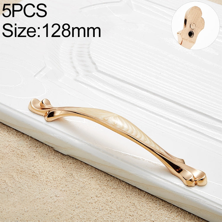 ELECTROPRIME 5 PCS 6587_128 Topaz Drawer Cabinet Handle