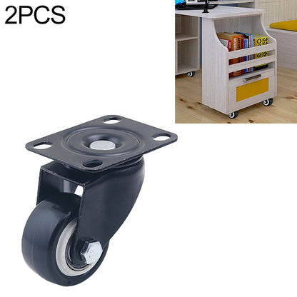 ELECTROPRIME 2 PCS 2 inch Furniture Cabinet Coffee Table Silent Universal Wheel
