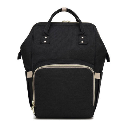 ELECTROPRIME Multi-functional Double Shoulder Bag Handbag Waterproof Oxford Cloth Backpack, Capacity: 16L (Black)