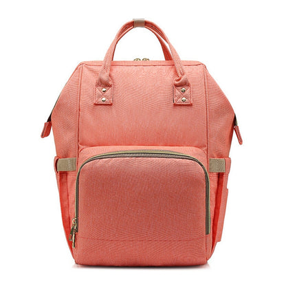 ELECTROPRIME Multi-functional Double Shoulder Bag Handbag Waterproof Oxford Cloth Backpack, Capacity: 16L (Pink)