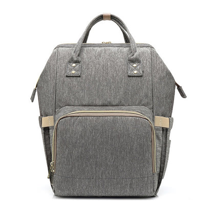 ELECTROPRIME Multi-functional Double Shoulder Bag Handbag Waterproof Oxford Cloth Backpack, Capacity: 16L (Light Grey)