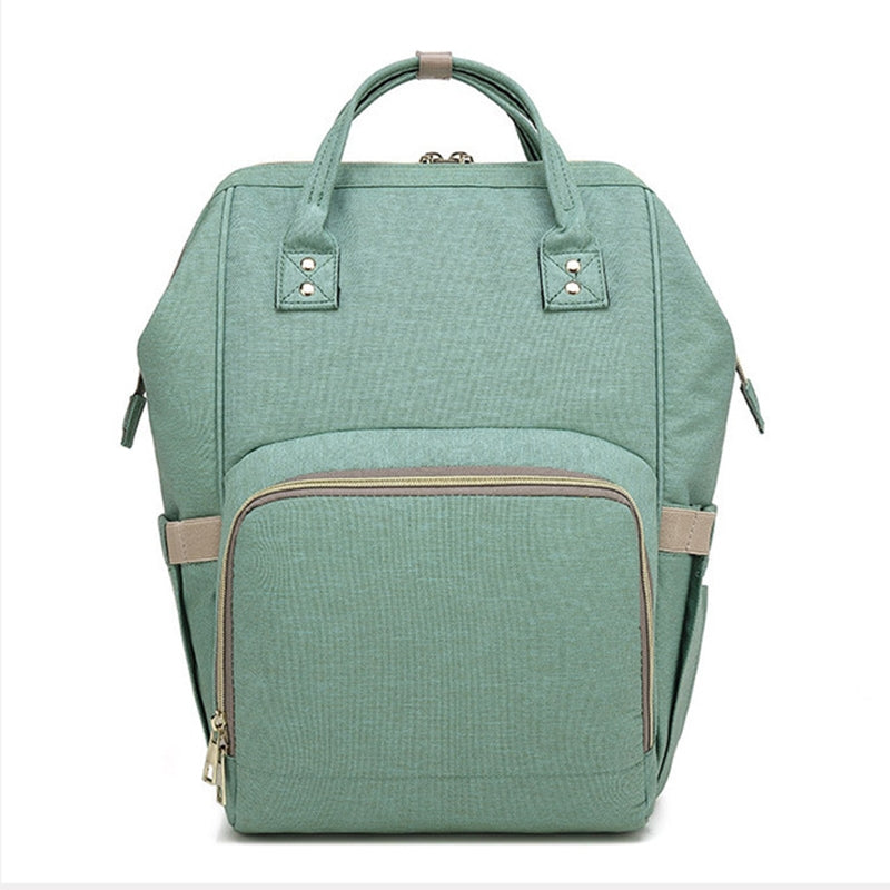 ELECTROPRIME Multi-functional Double Shoulder Bag Handbag Waterproof Oxford Cloth Backpack, Capacity: 16L (Mint Green)
