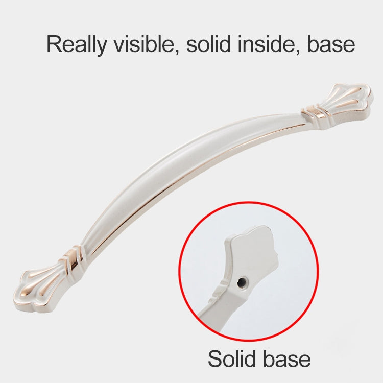 ELECTROPRIME 3 PCS 6569_128 Ivory Cabinet Wardrobe Handle