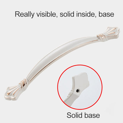 ELECTROPRIME 3 PCS 6569_128 Ivory Cabinet Wardrobe Handle