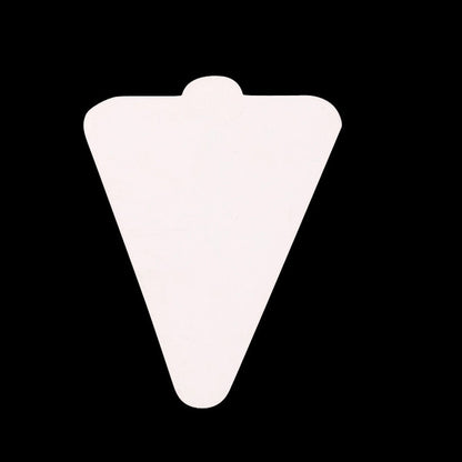 ELECTROPRIME 100 / Pack Small Triangle Cake Cardboard Pad Thick Rigid Golden Cake Mousse Cake Mat