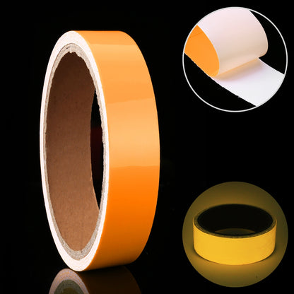 ELECTROPRIME Luminous Tape Green Glow In Dark Wall Sticker Luminous Photoluminescent Tape Stage Home Decoration, Size: 1cm x 3m(Yellow Light)