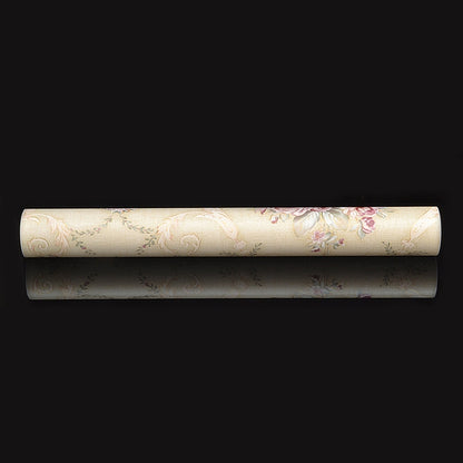 ELECTROPRIME Creative PVC Autohesion Brick Decoration Wallpaper Stickers Bedroom Living Room Wall Waterproof Wallpaper Roll, Size: 45 x 1000cm(Orange)