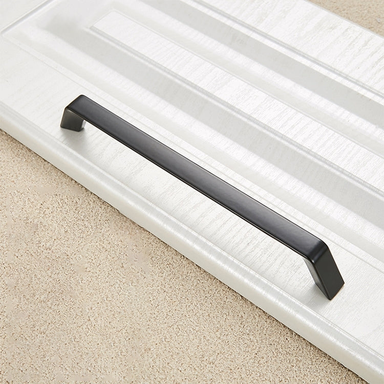 ELECTROPRIME 9009_192 Simple Black Drawer Cabinet Handle