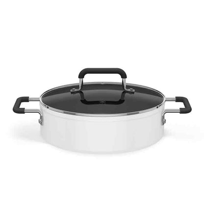 ELECTROPRIME Original Xiaomi Mijia ZWZ 4L Food Grade Non-stick Stockpot, Compatible with Mijia Induction Cooker (HC9071)(White)