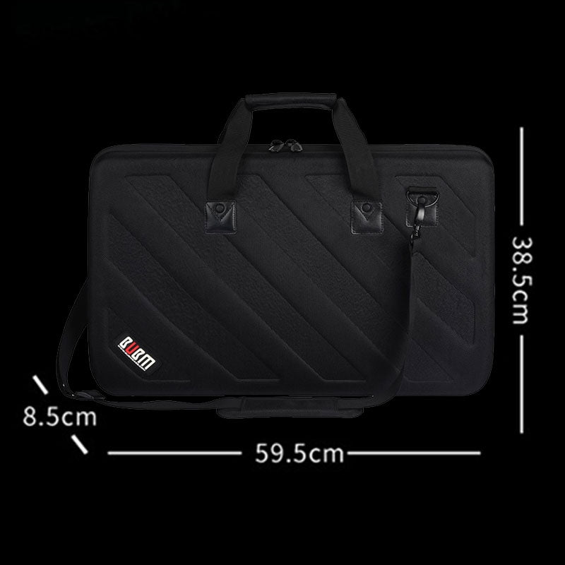 ELECTROPRIME BUBM Portable Digital Controller Storage Bag DJ Disc Package, Size M: 59.5x38.5x8.5cm