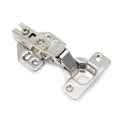 ELECTROPRIME 2 PCS Stainless Steel Hydraulic Hinge Copper Rod Hydraulic Buffer Hinge, 781 Middle Bend