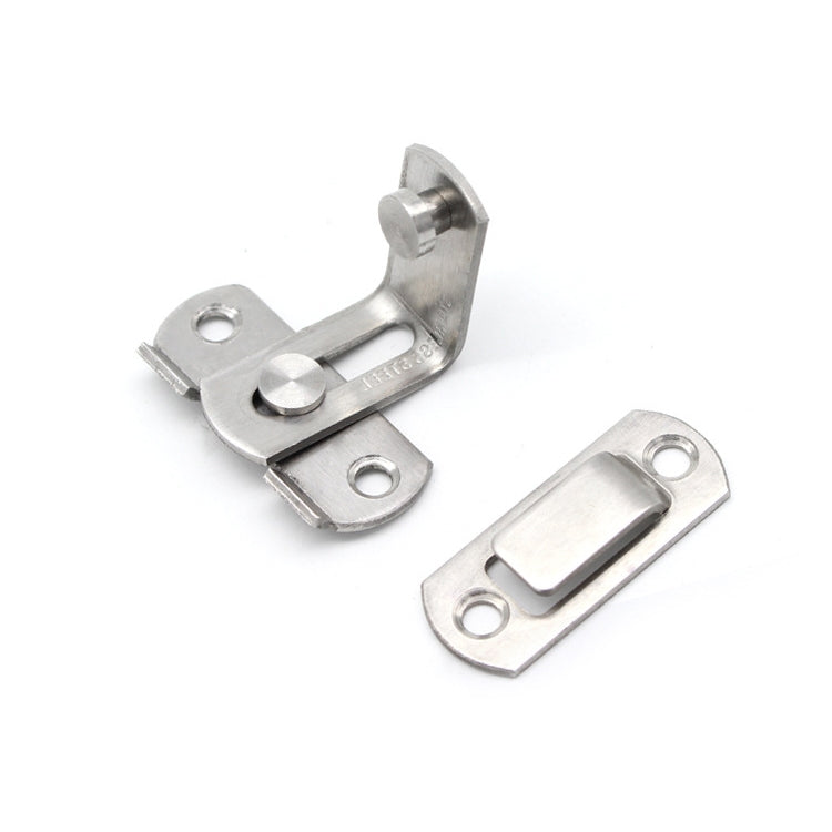 ELECTROPRIME 2 PCS Security Door Stainless Steel 90 Degree Right Angle Door Buckle Corner Insert