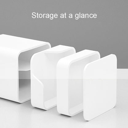ELECTROPRIME Original Xiaomi Youpin LEMO Desktop Storage Box(White)