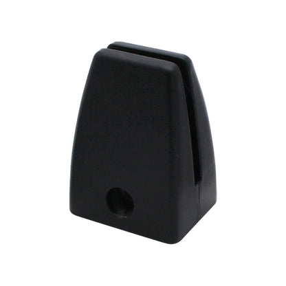 ELECTROPRIME 2 PCS Space Aluminum Alloy Desk Screen Clamps Screen Baffle (Black)