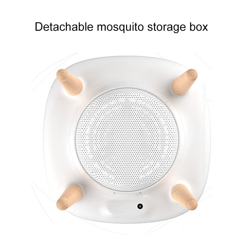 ELECTROPRIME 4W Ultraviolet Mosquito Trap Lamp USB Electric Pest Repeller Intelligent Light Control(White)