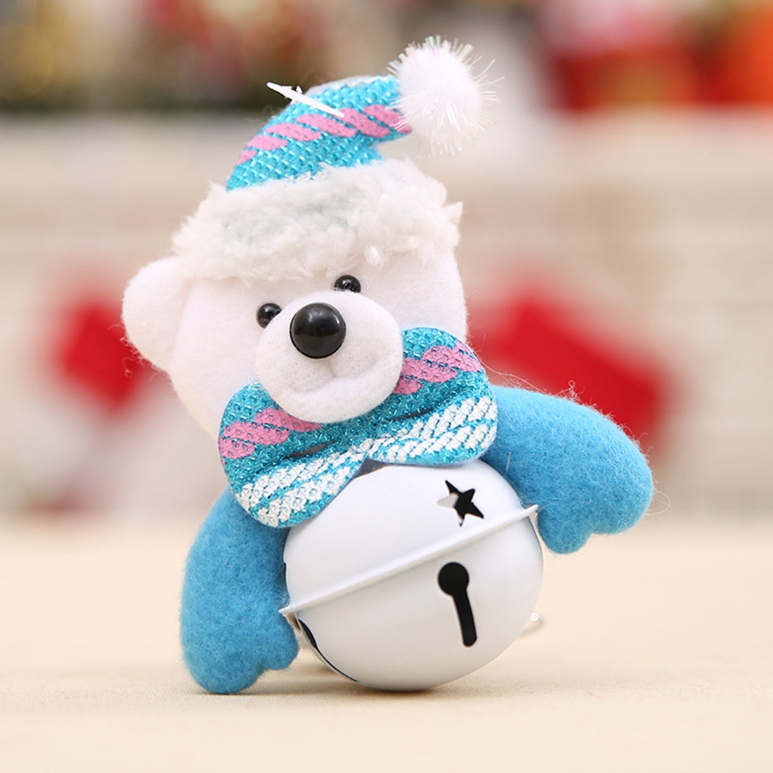 ELECTROPRIME Christmas Tree Doll Bell Christmas Pendants Decorations, Random Style Delivery, Size: 11*7cm
