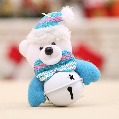 ELECTROPRIME Christmas Tree Doll Bell Christmas Pendants Decorations, Random Style Delivery, Size: 11*7cm