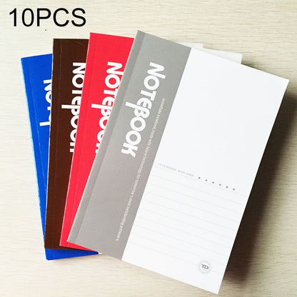 ELECTROPRIME 10 PCS 30 Pages A5 Soft Cover Diary Notebook Office Supply, Random Color Delivery