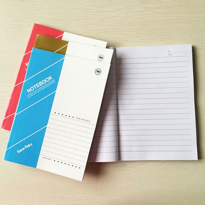 ELECTROPRIME 10 PCS 30 Pages A5 Soft Cover Diary Notebook Office Supply, Random Color Delivery