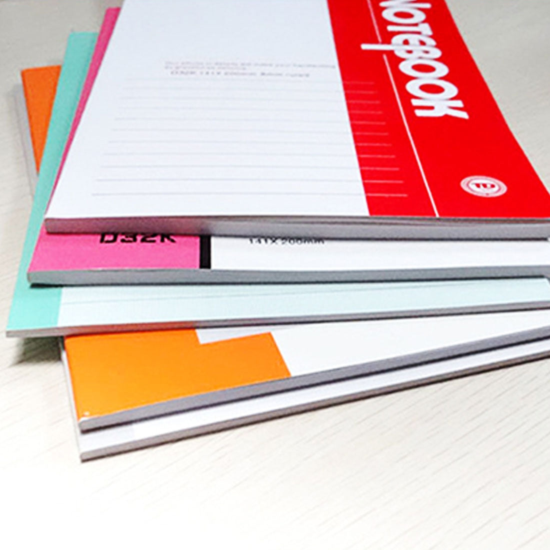 ELECTROPRIME 10 PCS 30 Pages A5 Soft Cover Diary Notebook Office Supply, Random Color Delivery