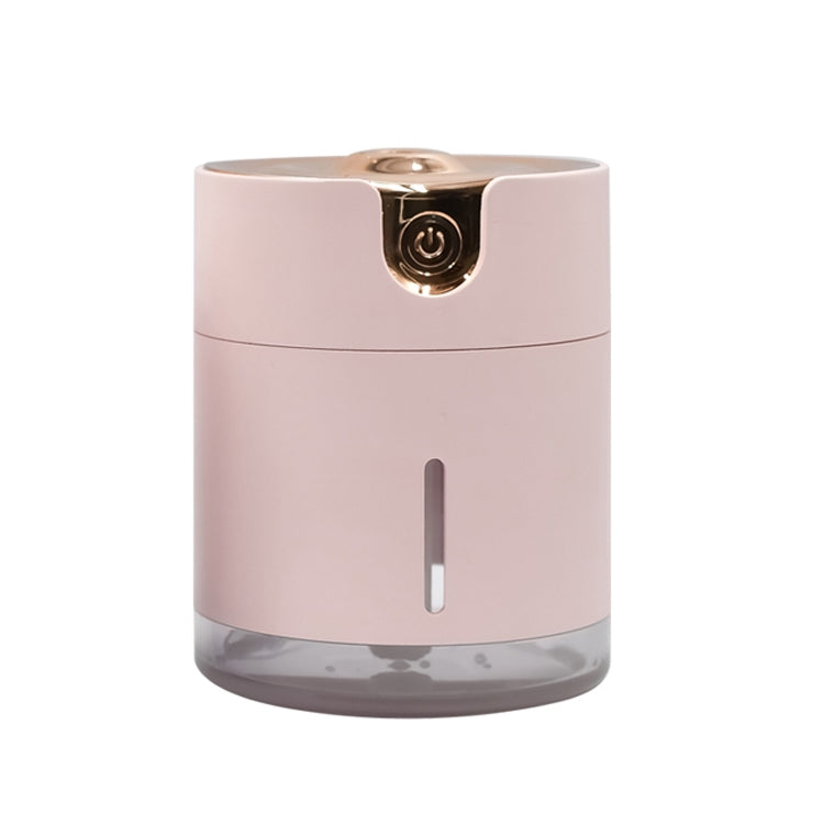 ELECTROPRIME WT-H16 USB Charging Water Pattern Atomizing Humidifier with Colorful Night Lights, Water Tank Capacity: 300mL (Pink)