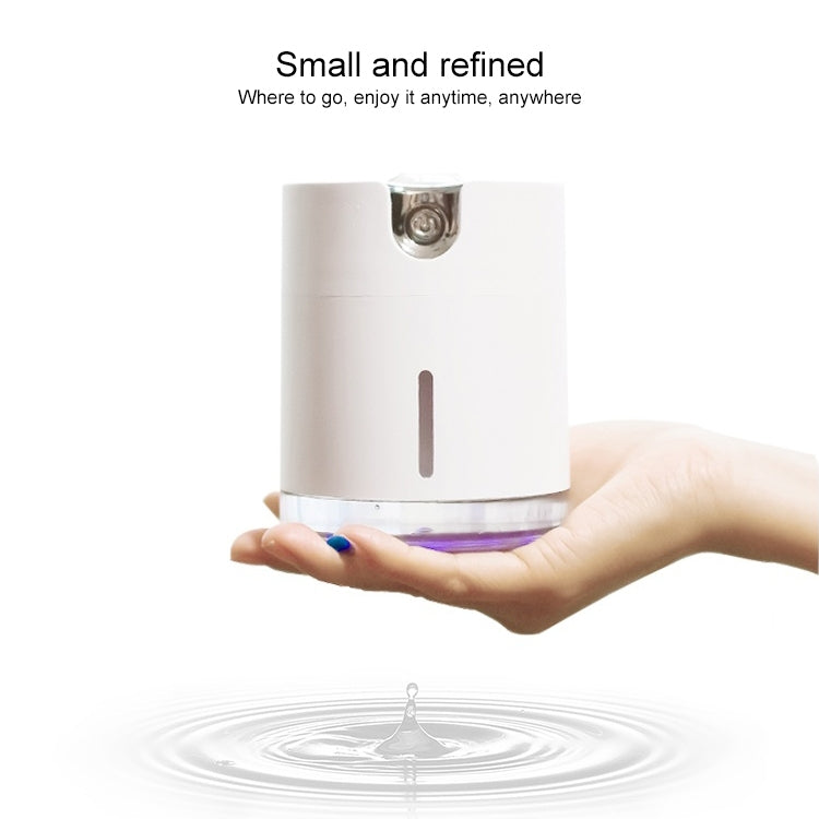 ELECTROPRIME WT-H16 USB Charging Water Pattern Atomizing Humidifier with Colorful Night Lights, Water Tank Capacity: 300mL (Pink)
