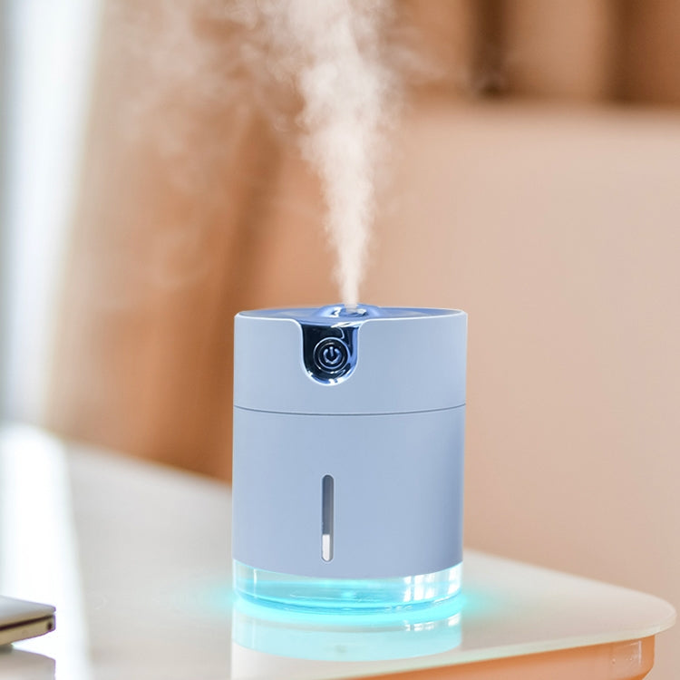 ELECTROPRIME WT-H16 USB Charging Water Pattern Atomizing Humidifier with Colorful Night Lights, Water Tank Capacity: 300mL (Blue)