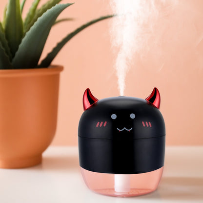 ELECTROPRIME WT-H21 Devil Atomizing Humidifier with Colorful Night Lights, Water Tank Capacity: 200mL(Black)