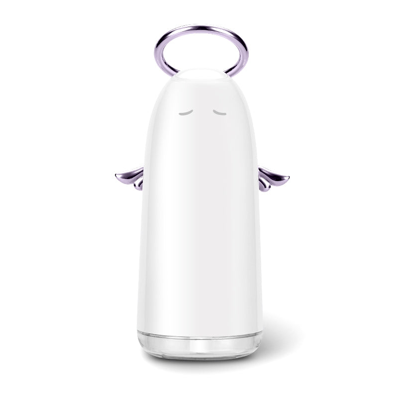 ELECTROPRIME TSHM0 Mini Angel Atomizing Humidifier with Colorful Night Lights, Water Tank Capacity: 230mL(Pink)