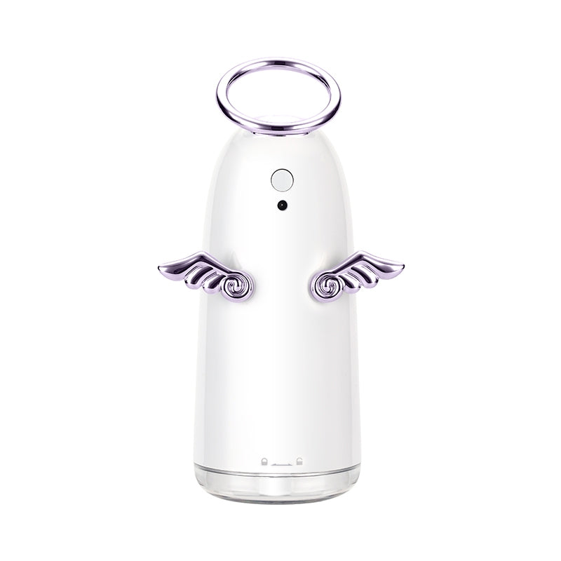 ELECTROPRIME TSHM0 Mini Angel Atomizing Humidifier with Colorful Night Lights, Water Tank Capacity: 230mL(Pink)
