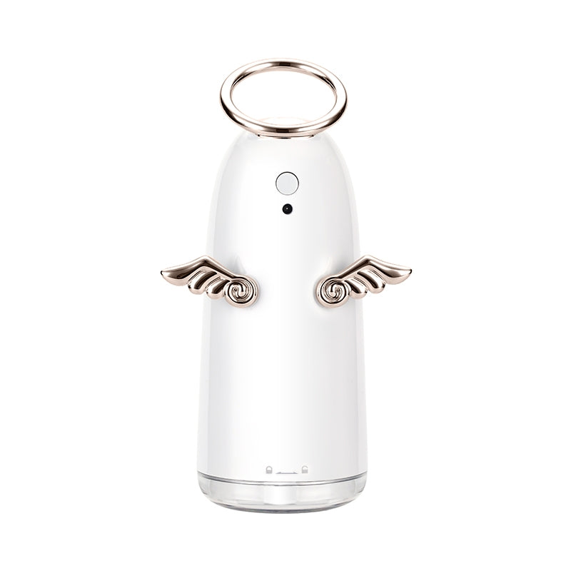 ELECTROPRIME TSHM0 Mini Angel Atomizing Humidifier with Colorful Night Lights, Water Tank Capacity: 230mL (Gold)