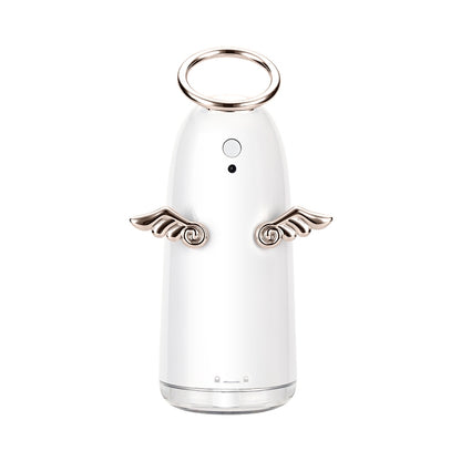 ELECTROPRIME TSHM0 Mini Angel Atomizing Humidifier with Colorful Night Lights, Water Tank Capacity: 230mL (Gold)