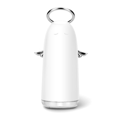 ELECTROPRIME TSHM0 Mini Angel Atomizing Humidifier with Colorful Night Lights, Water Tank Capacity: 230mL (Silver)
