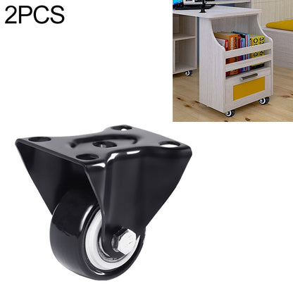 ELECTROPRIME 2 PCS 2 inch Furniture Cabinet Coffee Table Silent Directional Wheel