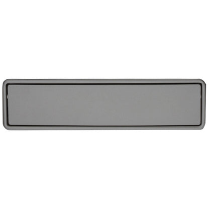 ELECTROPRIME Simple Wardrobe Slotted Scrub Handle Concealed Recessed Drawer Invisible Handle, Hole Distance?160mm (Grey)