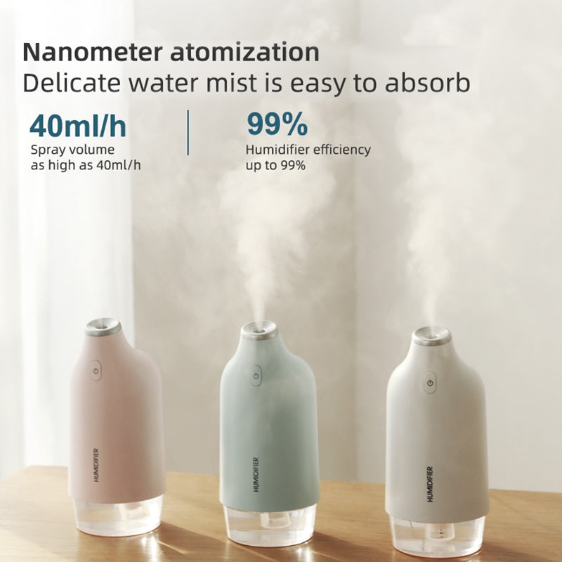 ELECTROPRIME TSHM0 2.5W Spray Humidifier with Ambient Light (Pink)