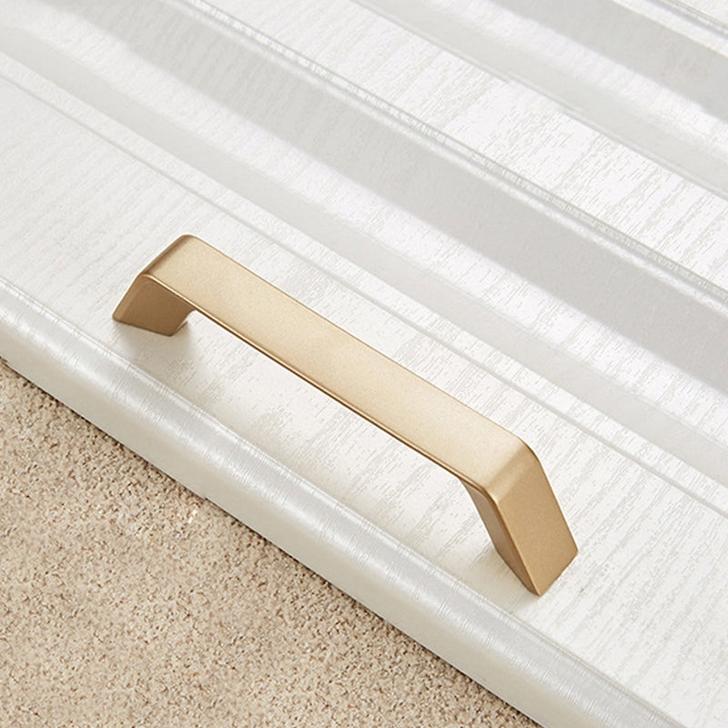 ELECTROPRIME 9009-96 Modern Simple Cabinet Door Handle Drawer Wardrobe Zinc Alloy Handle(Gold)