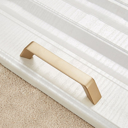ELECTROPRIME 9009-96 Modern Simple Cabinet Door Handle Drawer Wardrobe Zinc Alloy Handle(Gold)