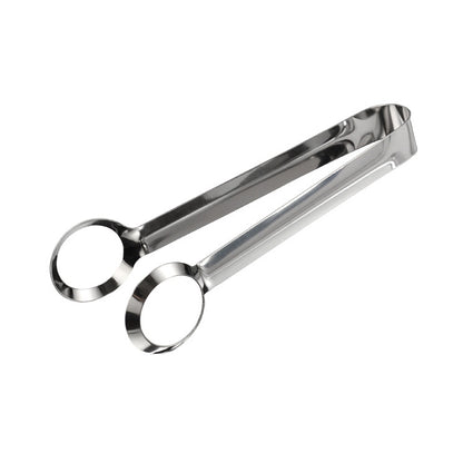 ELECTROPRIME 2 PCS Multifunctional Stainless Steel Tweezers Egg Cooking Pliers Kitchen Supplies