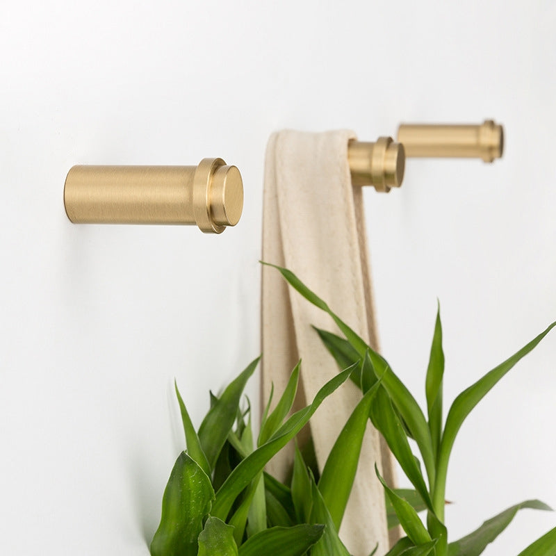 ELECTROPRIME Brass Creative Wall Hanging Key Receiving Hanging Hook, Size: 4.5x1.5cm