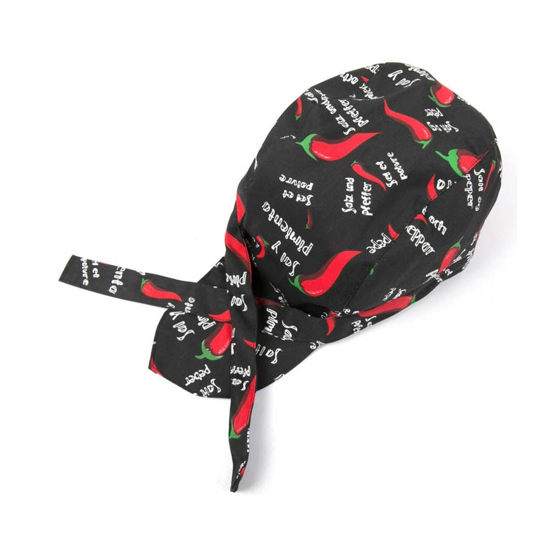 ELECTROPRIME Simple Style Unisex Chef Waiter Work Cap Pirate Hat Turban Cap