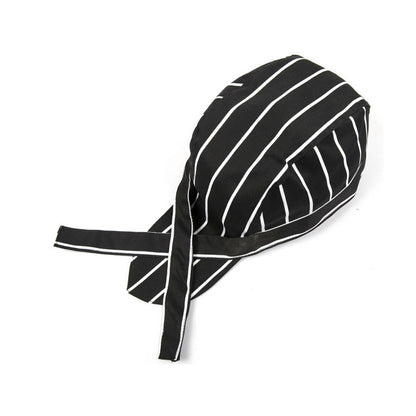 ELECTROPRIME Simple Style Unisex Chef Waiter Work Cap Pirate Hat Turban Cap