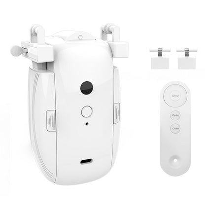 LY-1672 Single Opening Smart Curtain Robot for U Rail,I Rail Remote Control Electric Curtain Opener