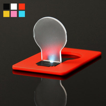 ELECTROPRIME LED Pocket Lamp, Creative Ultrathin Card Light, Random Color Delivery